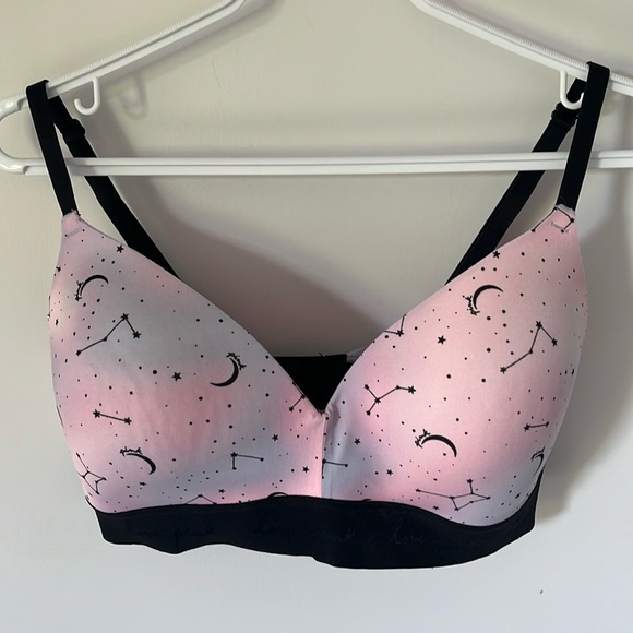 PINK wear everywhere lightly lined wireless bra - Picture 1 of 2